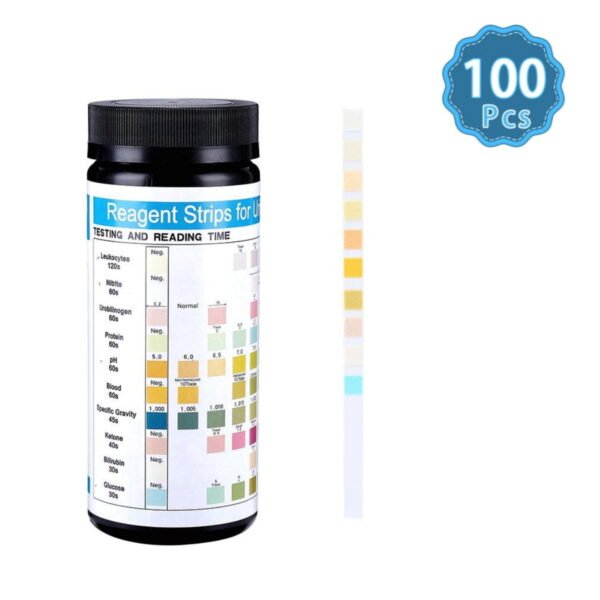 6525b4ca8cc330207037247f-100-pcs-urine-test-strips-10-parameters Urine Test Strips